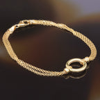 Pulsera “Ronda” Oro Amarillo 375/1000