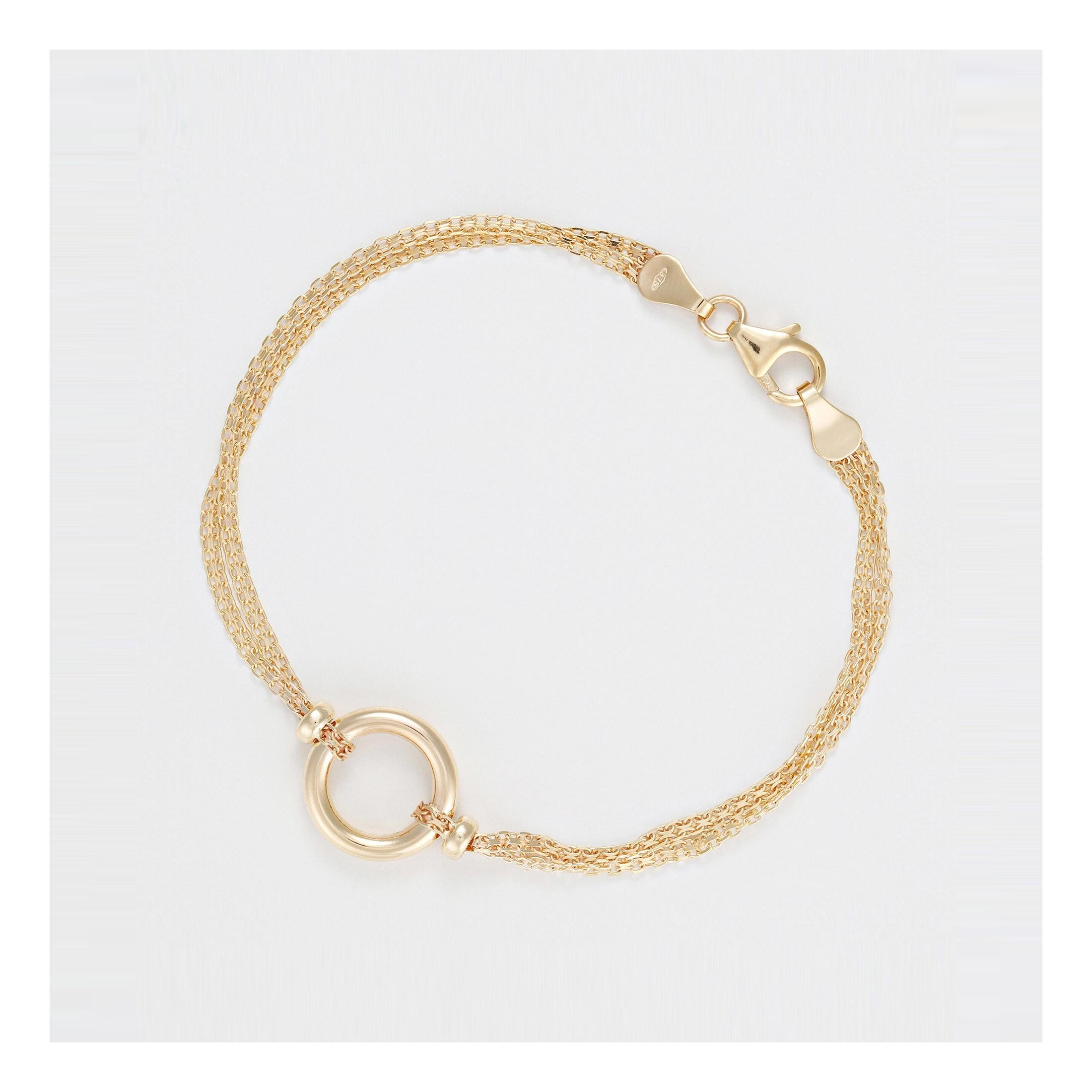 Pulsera “Ronda” Oro Amarillo 375/1000