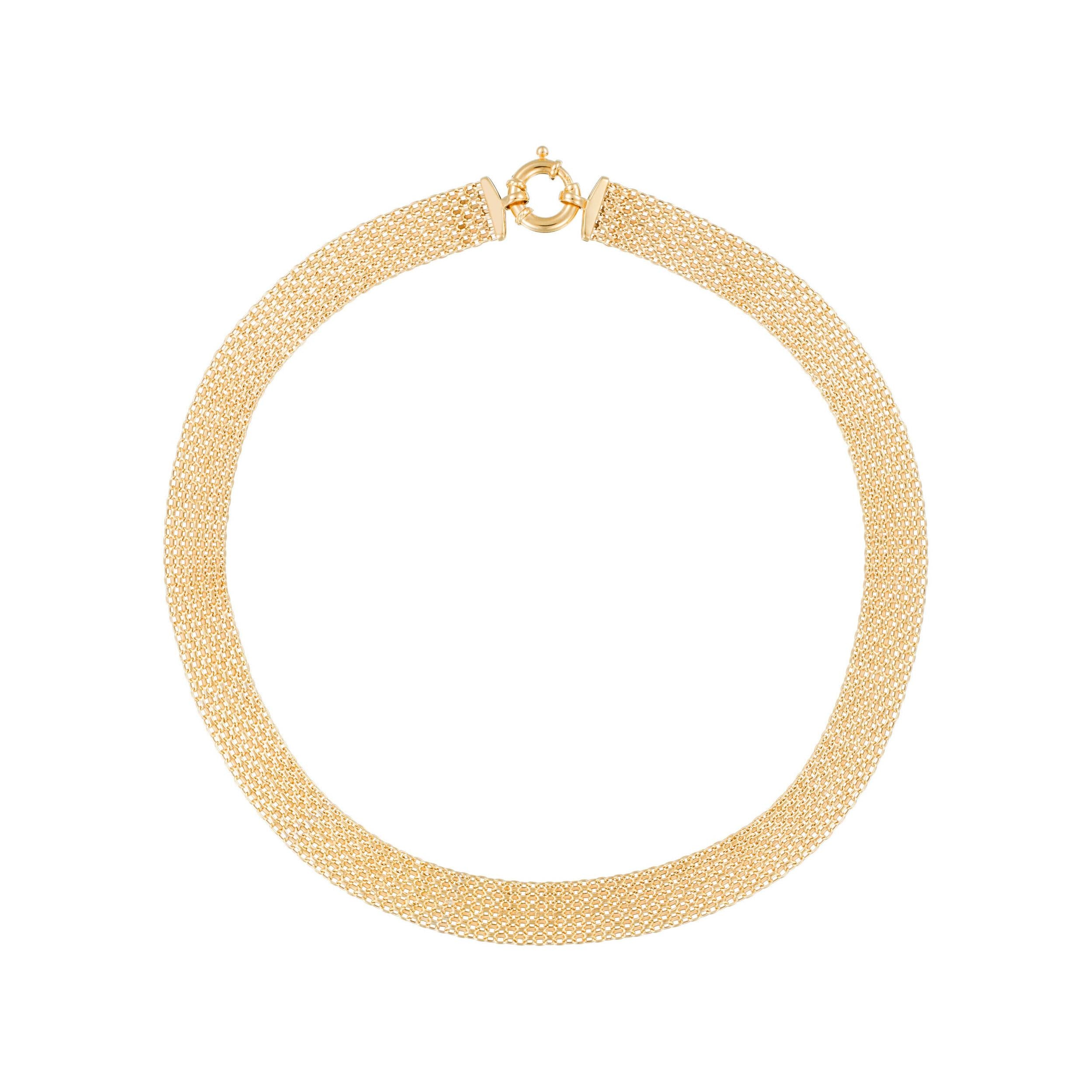 Bracelet "Maille Calera Fermoir Bouée"