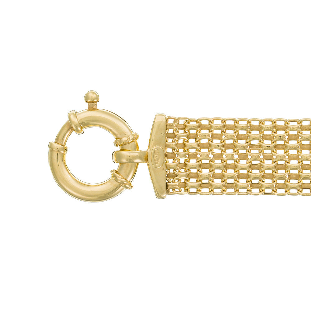 “Calera Mesh Buoy Clasp” Bracelet