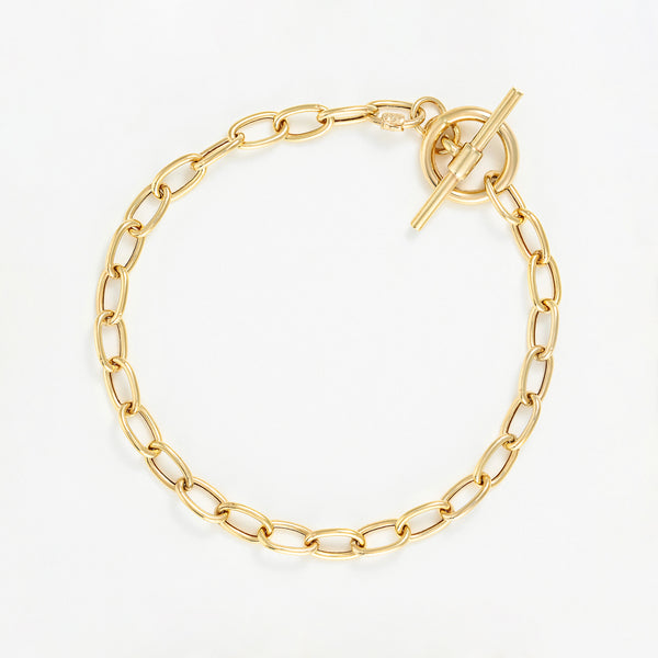 “Théa” Bracelet – 375/1000 Yellow Gold