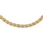“Golya” Mesh Bracelet Two-tone Gold 375/1000