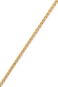 “Golya” Mesh Bracelet Two-tone Gold 375/1000