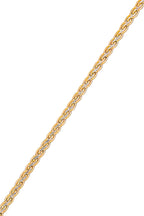 “Golya” Mesh Bracelet Two-tone Gold 375/1000