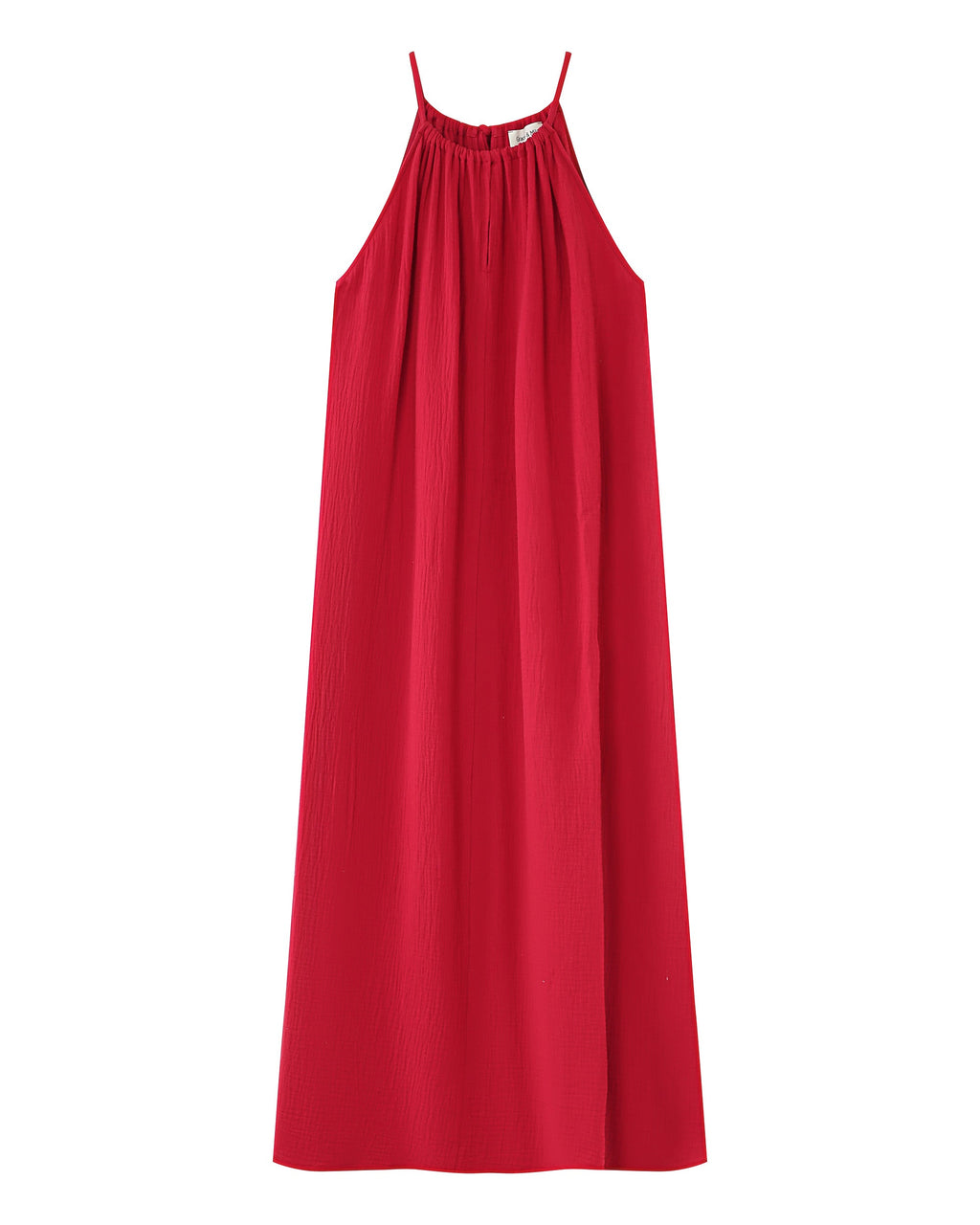 Rubis Long Dress - Cherry