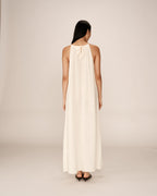 Rubis Long Dress - Ecru