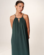 Rubis Long Dress - Emeraude