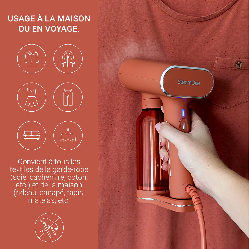 Pack - KARL XL Steamer + Lint Shaver - Terracotta