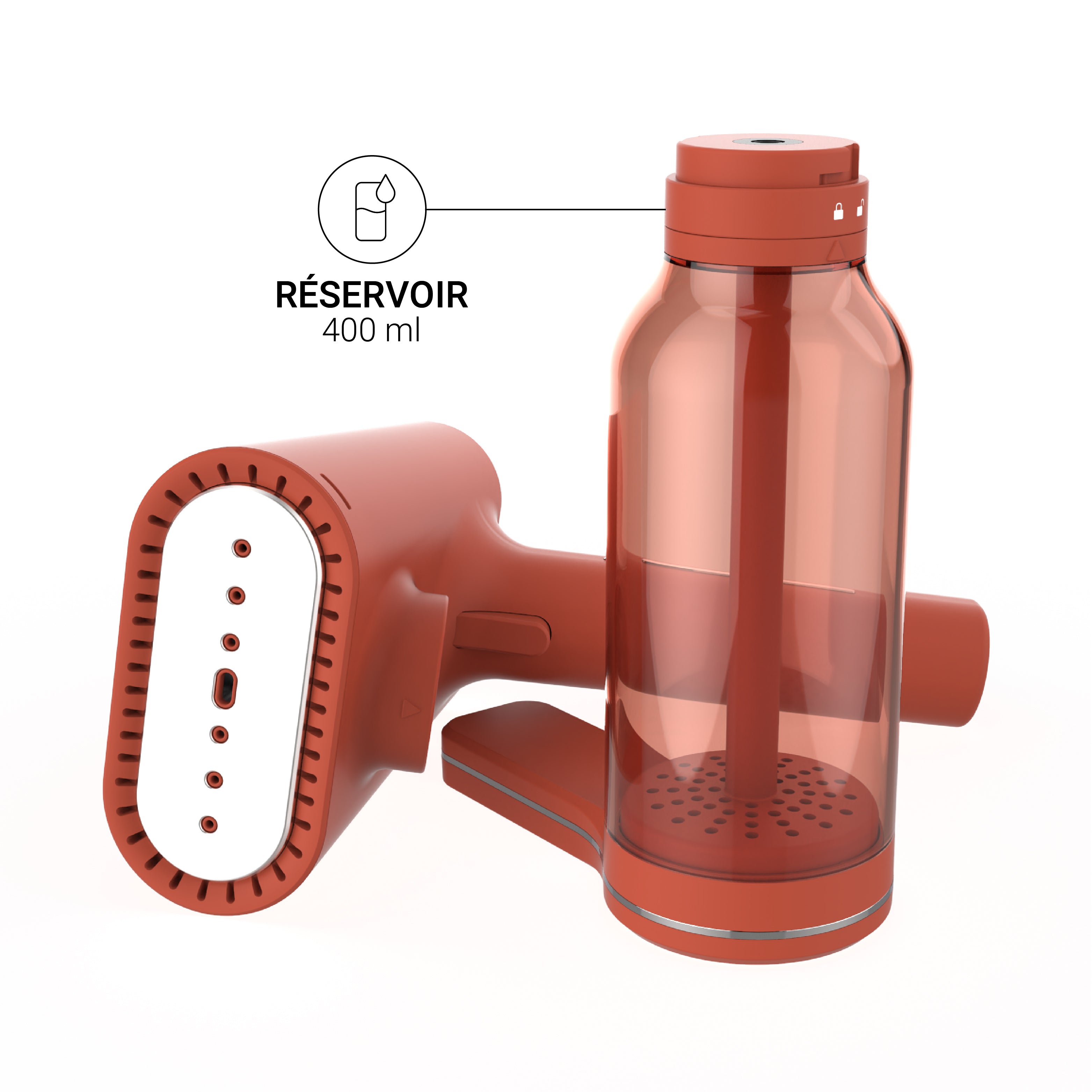 Pack - KARL XL Steamer + Lint Shaver - Terracotta