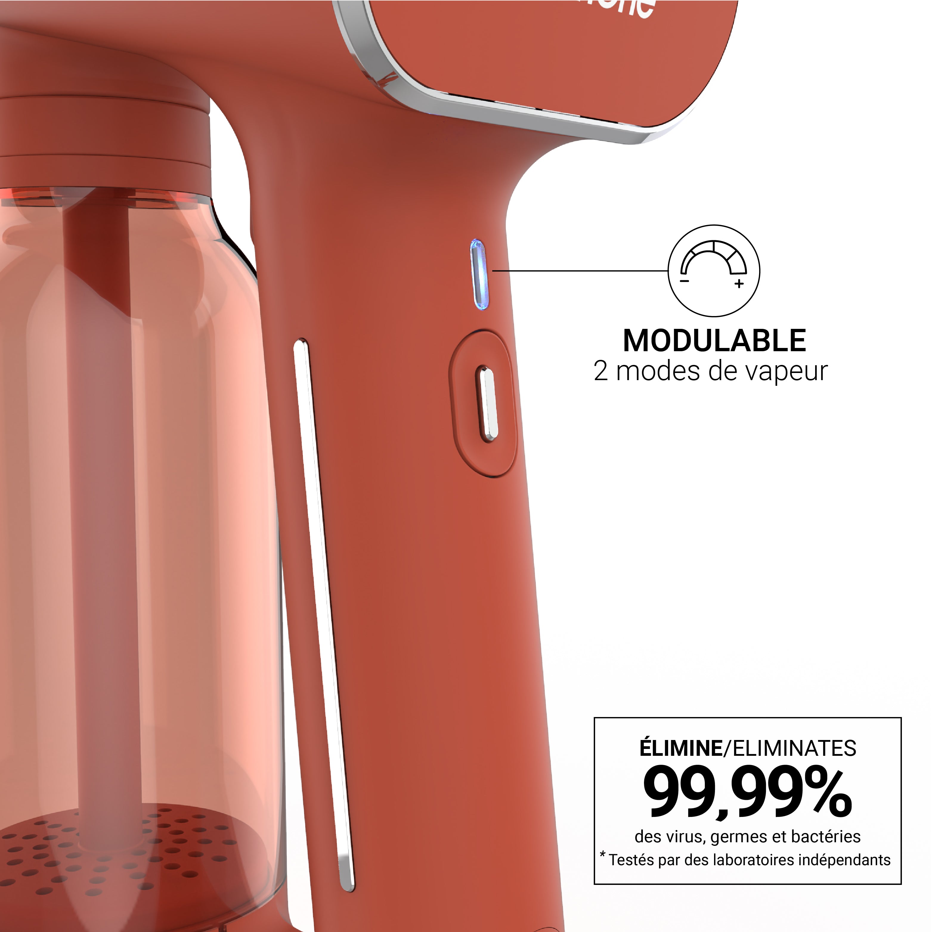Pack - KARL XL Steamer + Lint Shaver - Terracotta