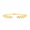 "Comme Une Feuille" Diamond Bracelet 0.21/40 - 375/1000 Yellow Gold