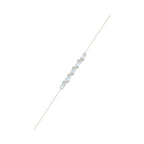 Bracelet "Adelaide" D 0,09/16 Bt 1,75/5 - Or Blanc 375/1000