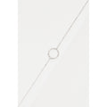 Bracelet "Cercle" Diamants 0,02/5 - Or Blanc 375/1000