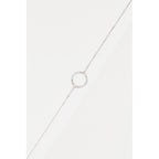 Bracelet "Cercle" Diamants 0,02/5 - Or Blanc 375/1000