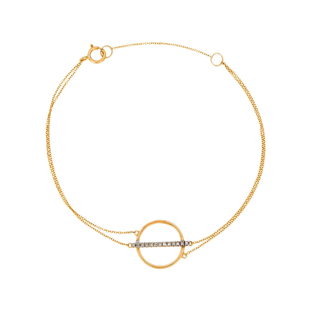 Pulsera "Ofaty" D 0.083/15 - Oro amarillo 375/1000