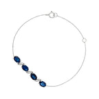 Armband "Baru" D 0,050/9 Safir 2,72