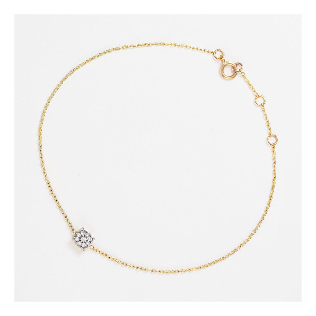 Pulsera "Simply Diamonds" D0,05 ct/9