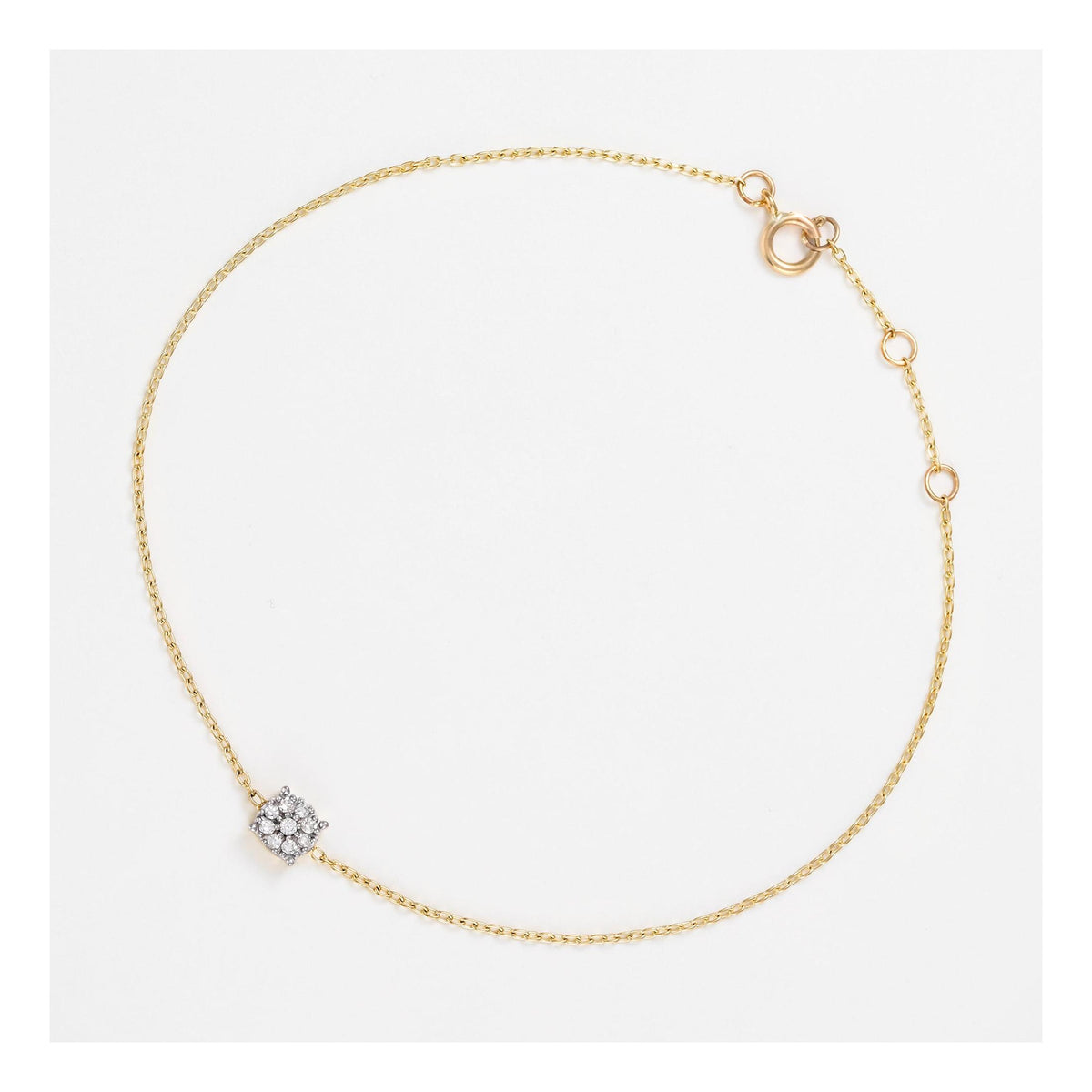 Pulsera "Simply Diamonds" D0,05 ct/9