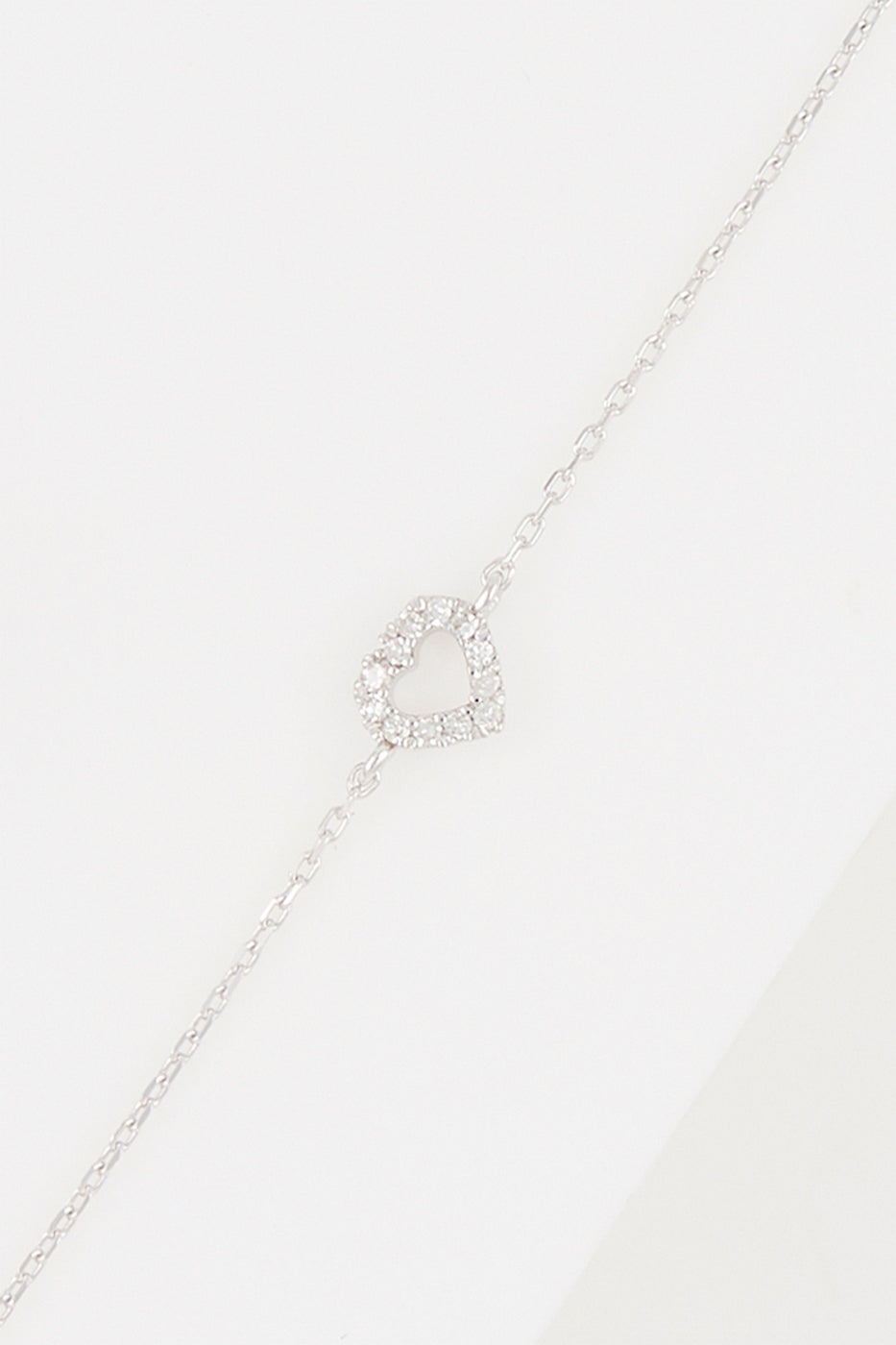 Pulsera "Lovia" D0.05/12 - Oro blanco 375/1000