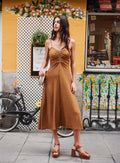 VESTIDO LARGO BRILLANTE RAPHAELLA PETITE MENDIGOTE