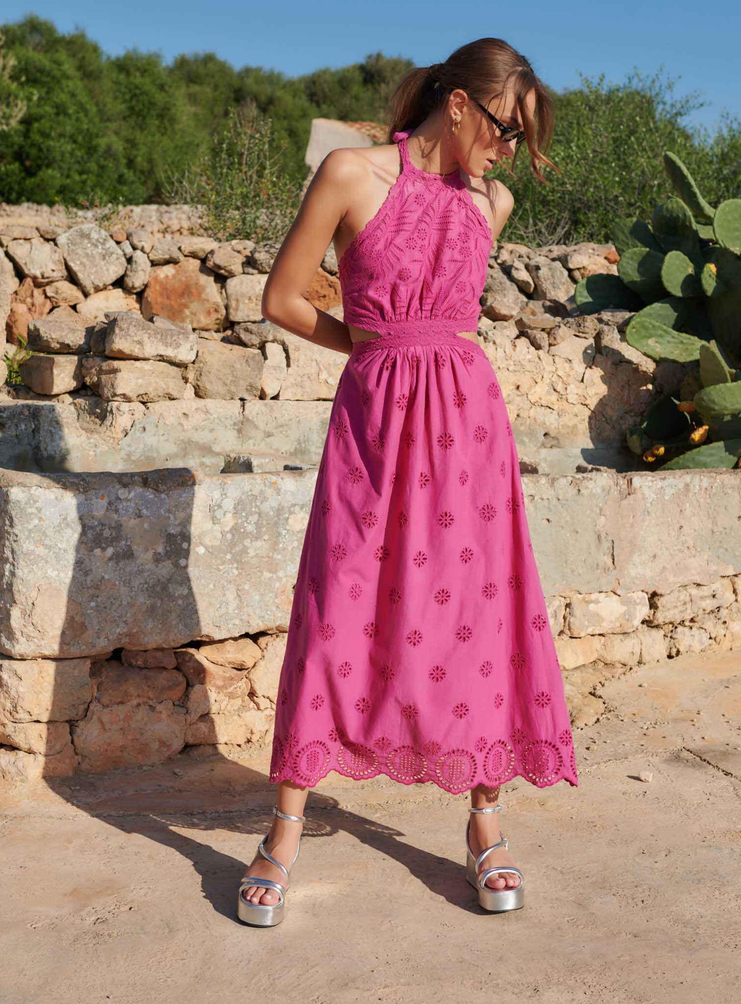 Raveen Dress - Mauve