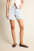 Short En Jean Bleached - Femme