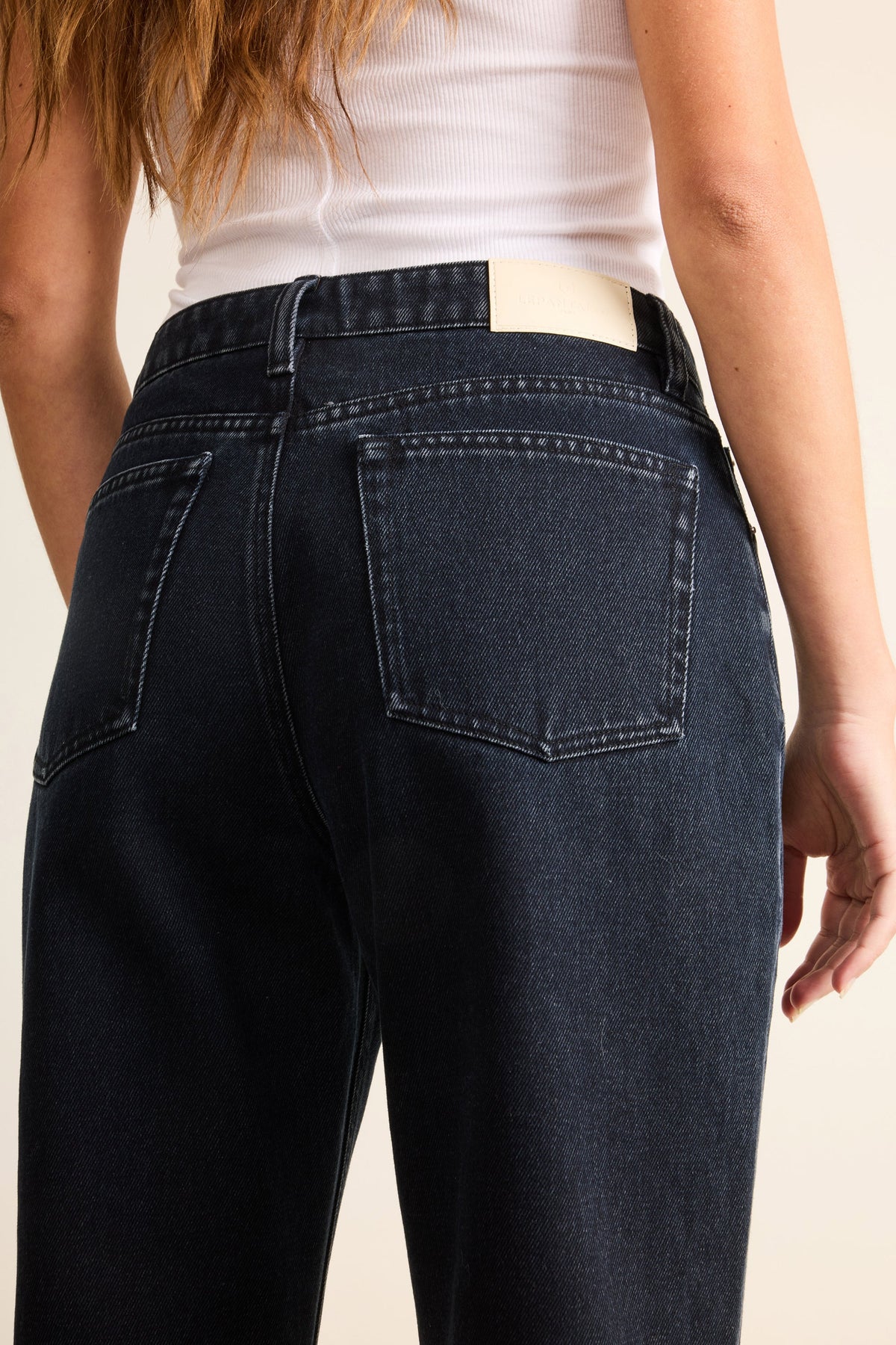 Klassiske Lige Jeans Noir V2 - Dame
