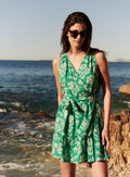 Rey Seashell Short Dress - Jade