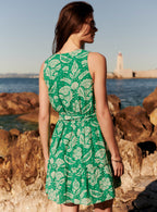 Rey Seashell Short Dress - Jade