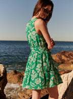 Rey Seashell Short Dress - Jade