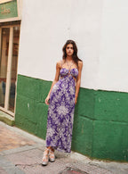 ROBE LONGUE COLOREE RILO PETITE MENDIGOTE