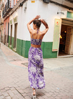 ROBE LONGUE COLOREE RILO PETITE MENDIGOTE
