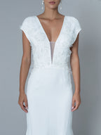 Vestido de ceremonia Helena - Blanco