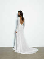 Vestido de ceremonia Galaxy - Blanco