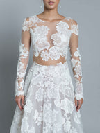 Couture-Kleid Belle D'Un Soir – Weiß