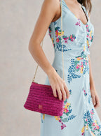 RIOJA LONG FLORAL DRESS PETITE MENDIGOTE