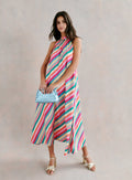 RIYU COLORFUL LONG DRESS PETITE MENDIGOTE