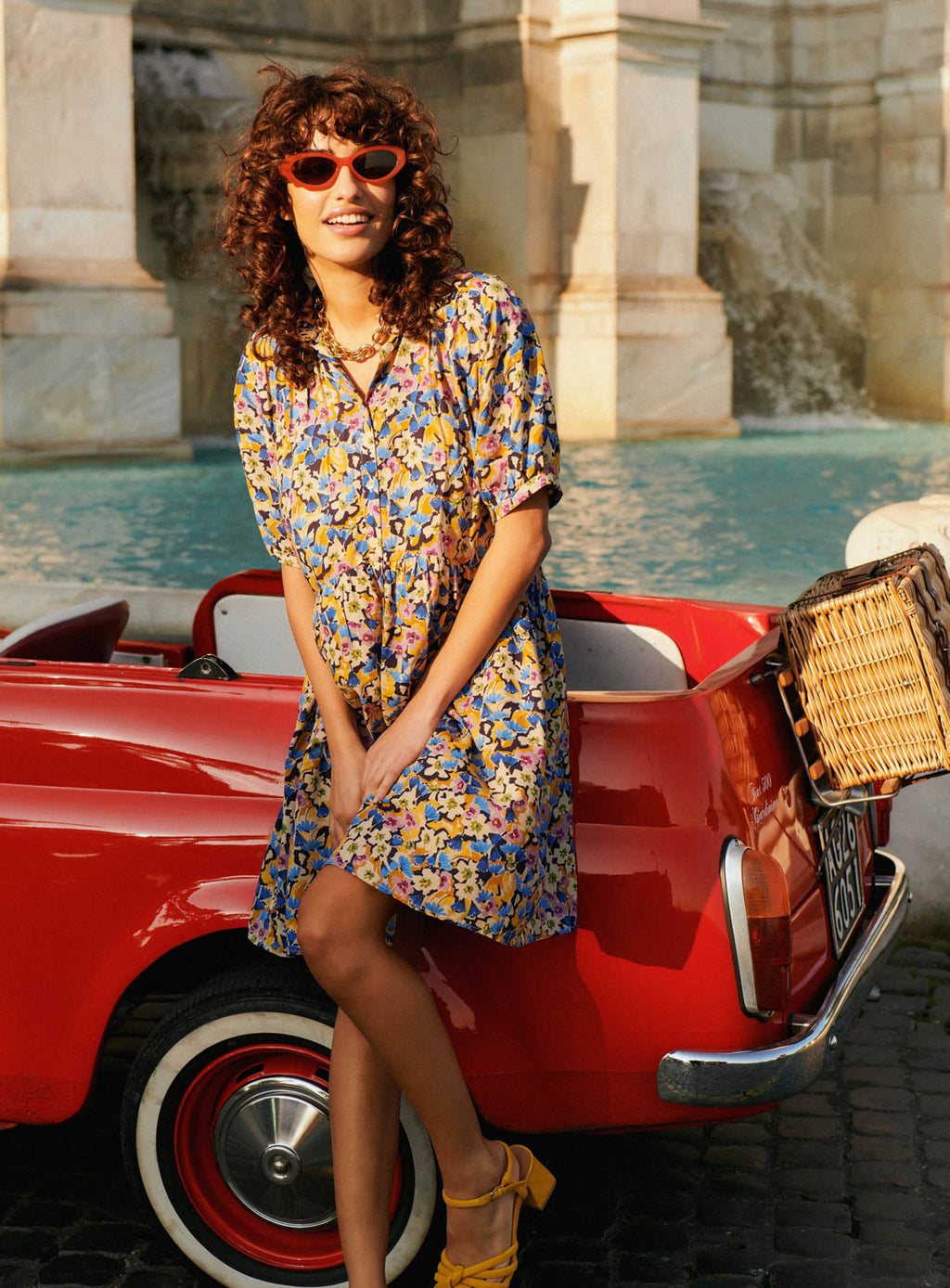 Robine Dress - Blue