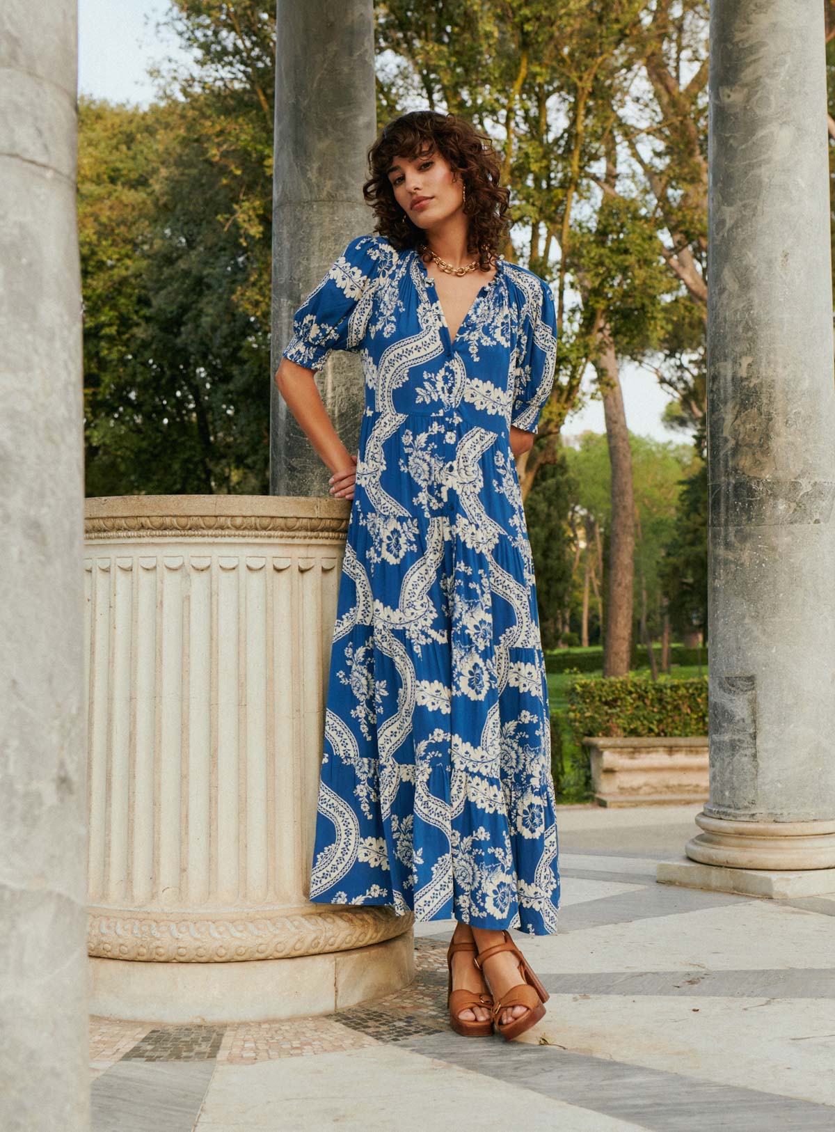 Romy Dress - Lake