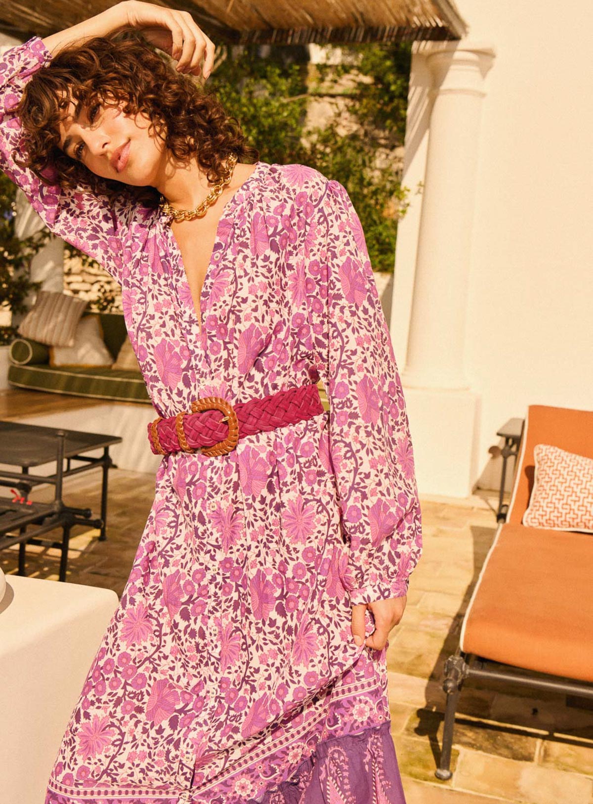 Ramira Dress - Hyacinth