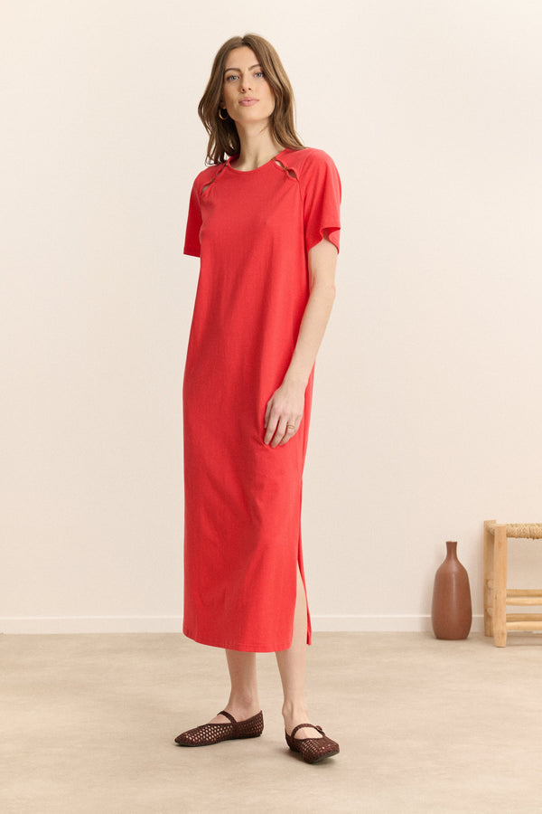 Vestido Calvin - Rojo