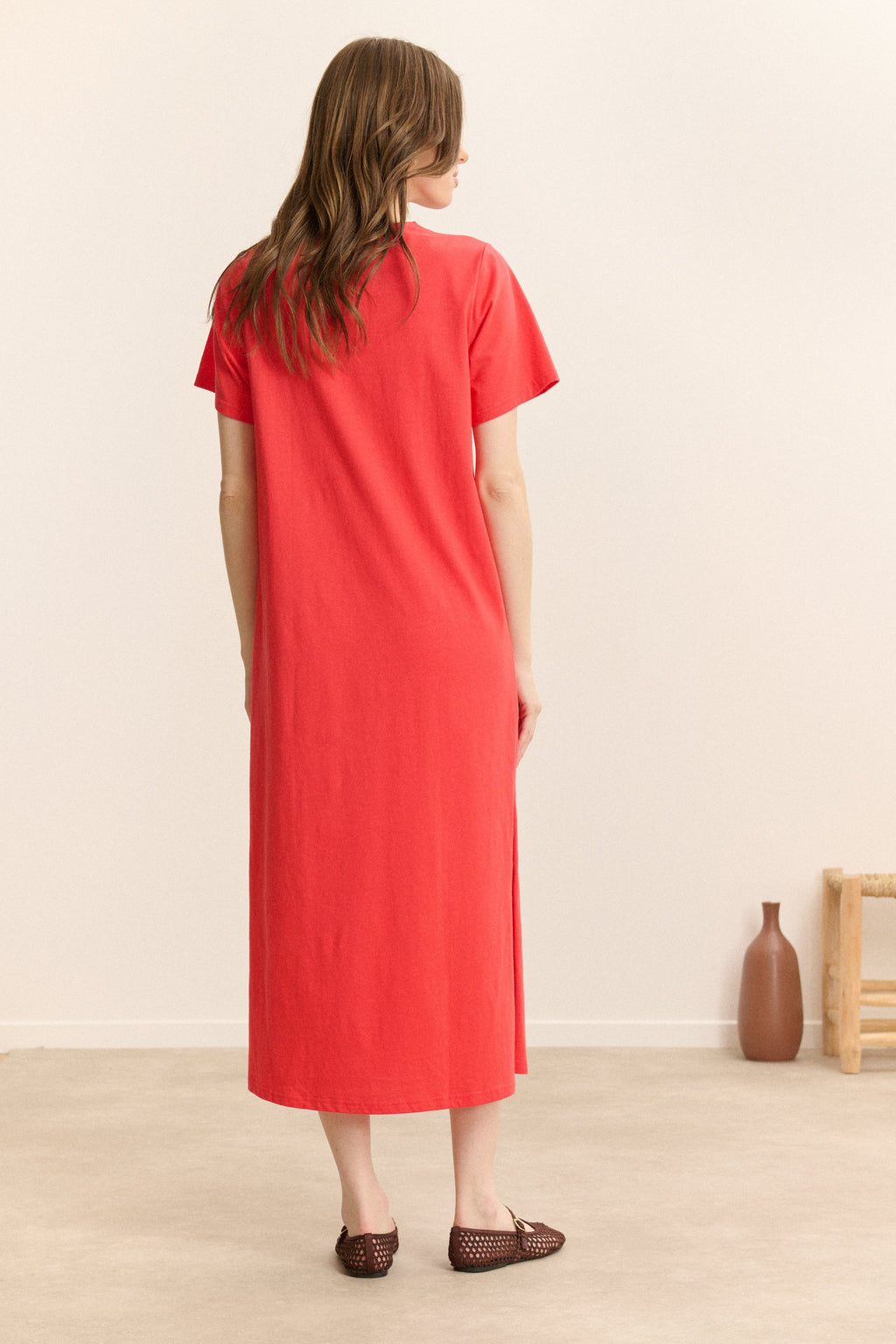 Robe Calvin - Rouge