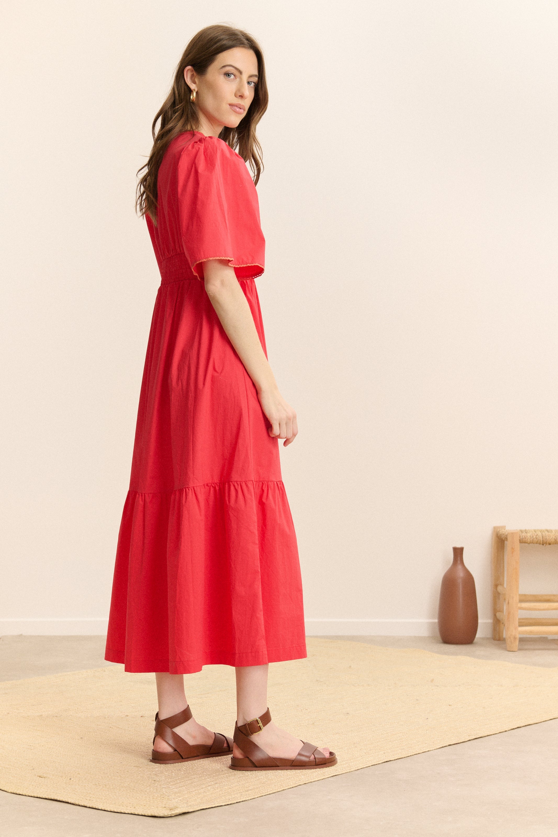 Robe Camila - Rouge
