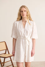 Valerie Dress - Ecru