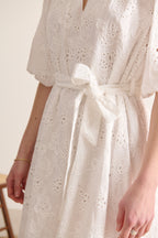 Valerie Dress - Ecru