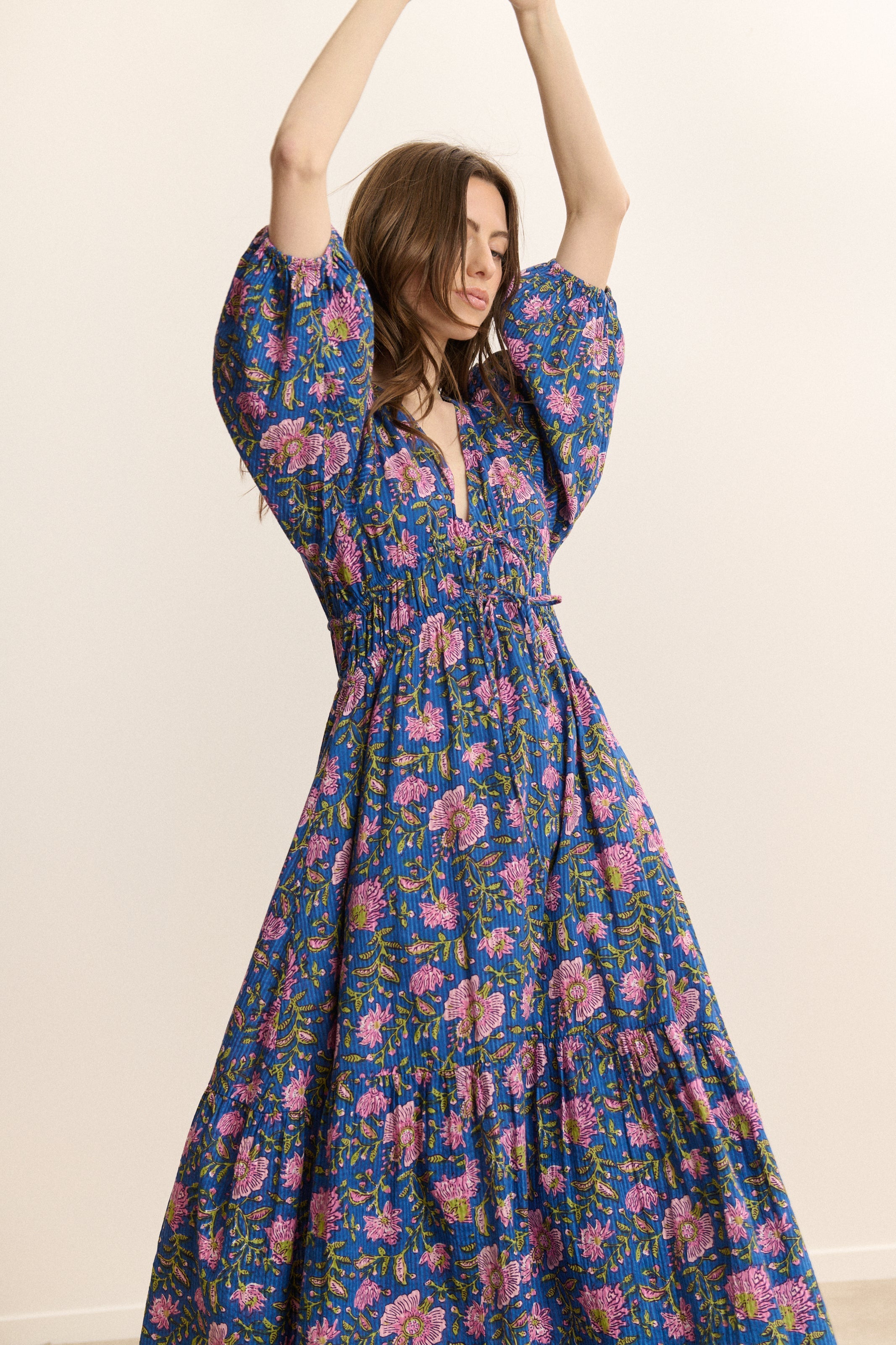 Robe Vanina - Bleu