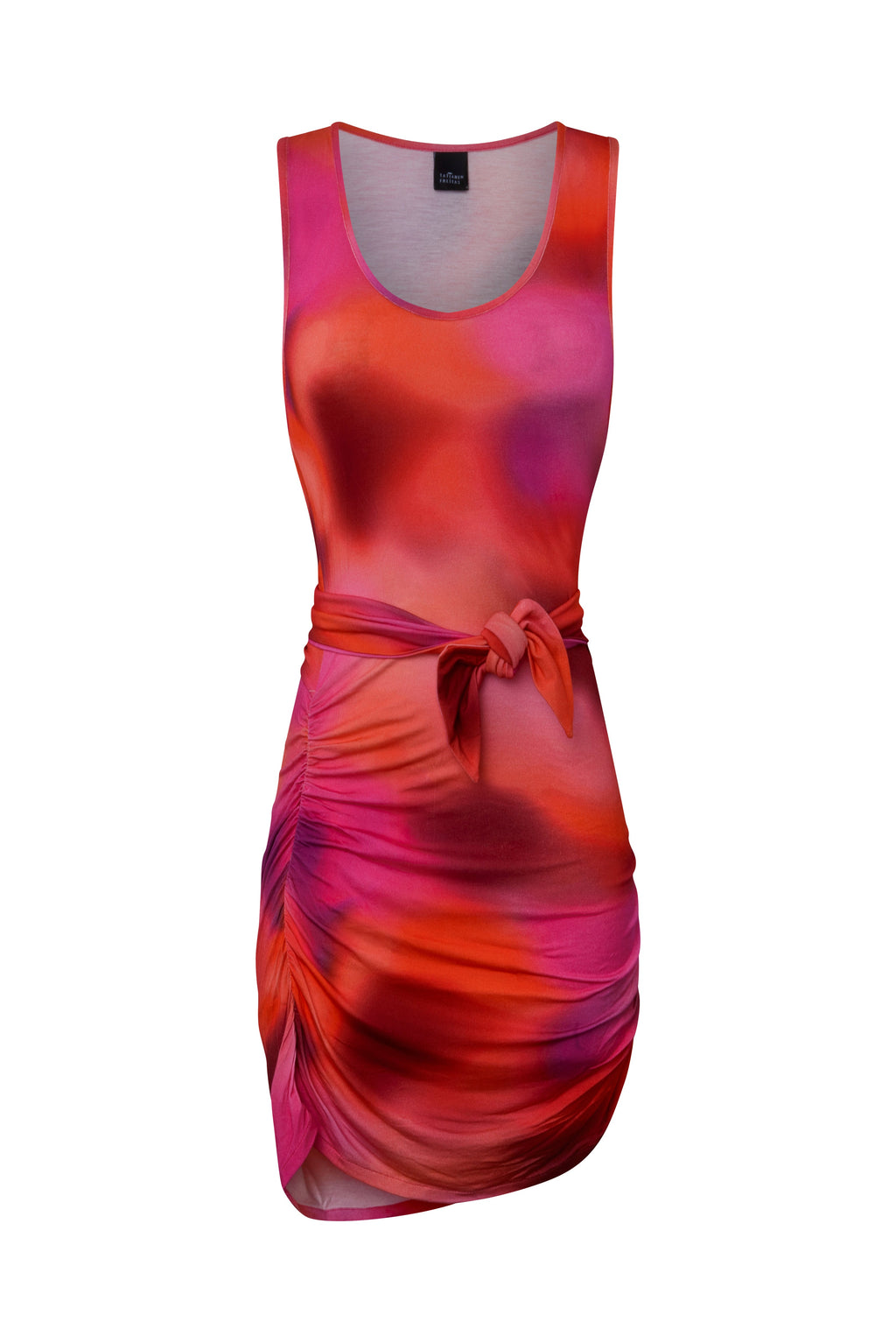 Vestido Beach Love - Degradado Rojo/Rosa