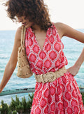 Vestido Ritu - Fresa