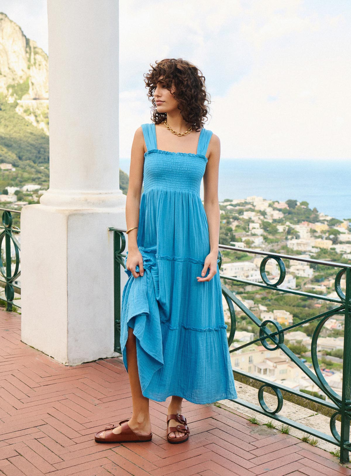 Vestido Ron - Mar