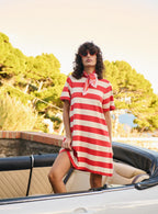 Rutabaga Knitted Dress - Strawberry